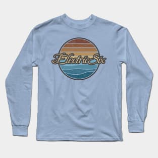 Electric Six Retro Waves Long Sleeve T-Shirt